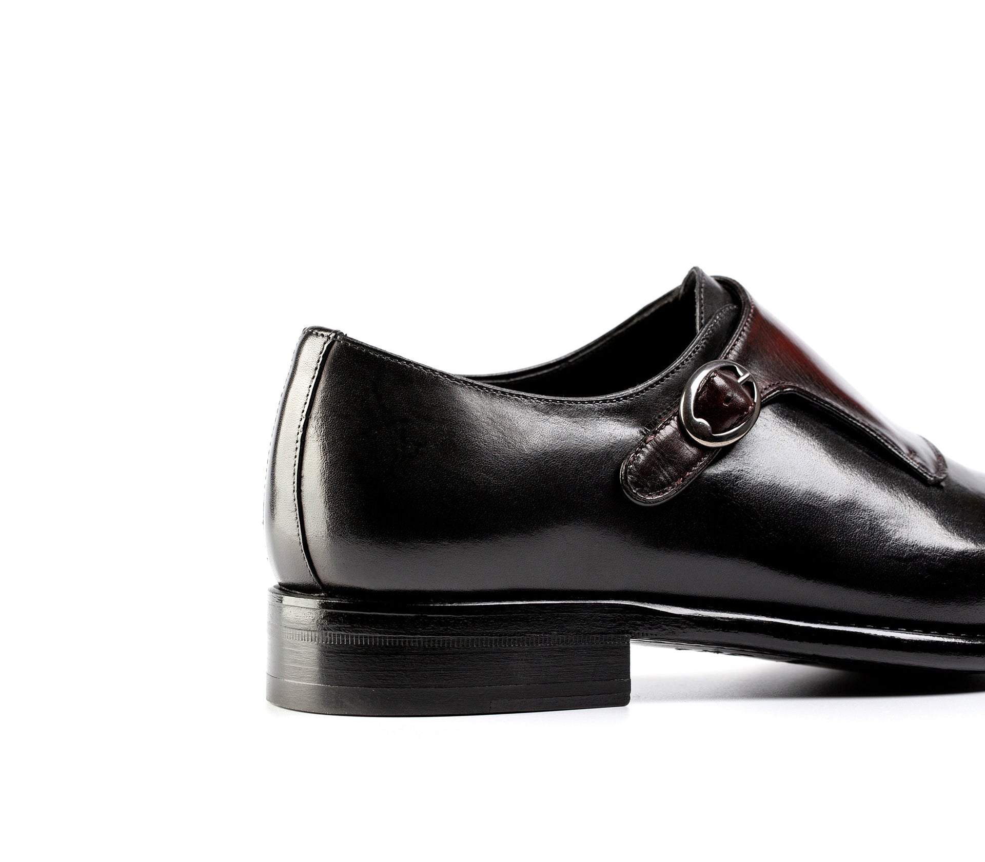 Mono Fibbia Elite - Nero Delavé/Rosso