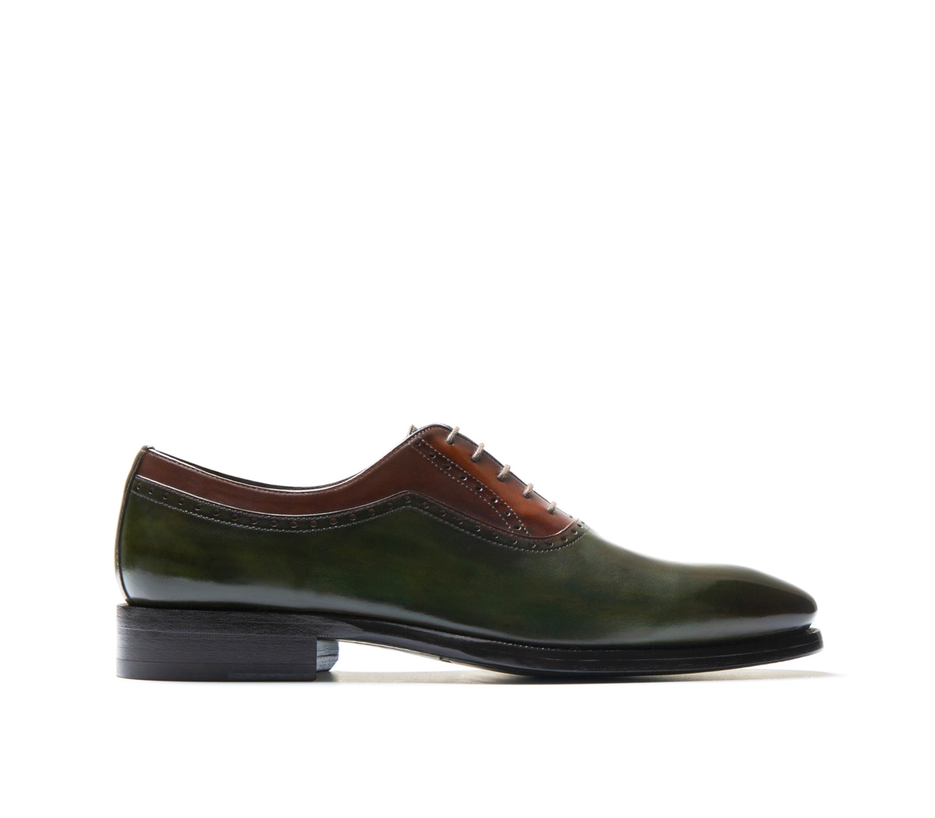 Oxford Arvey - Verde/Cognac