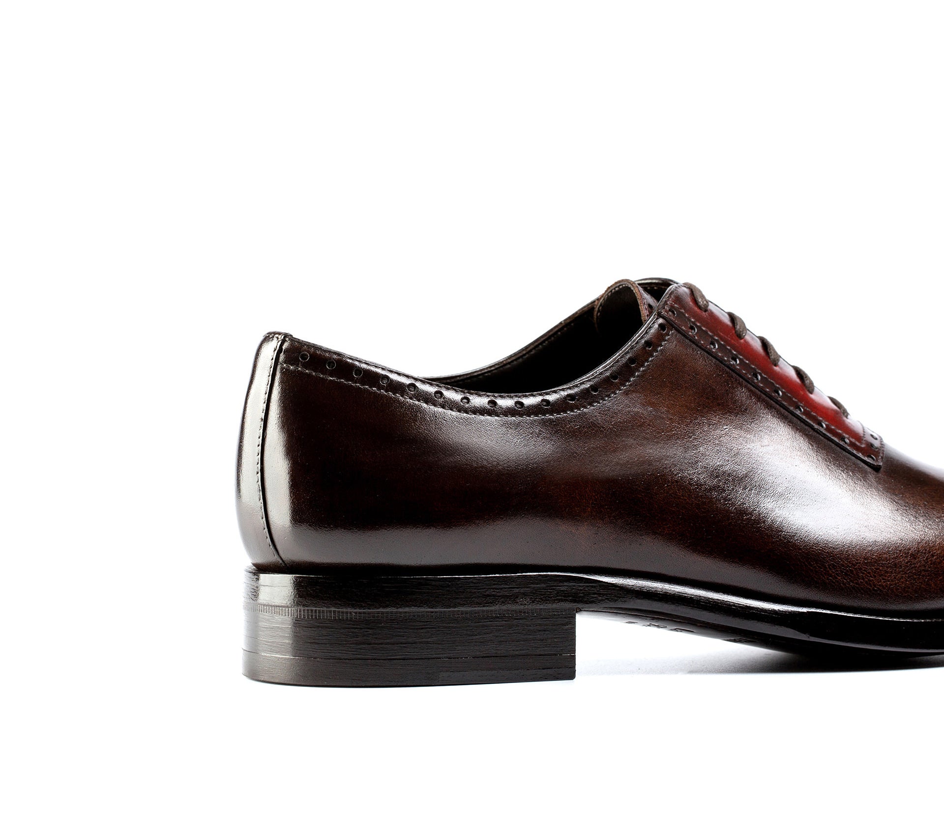 Oxford Charles - Cacao/Red