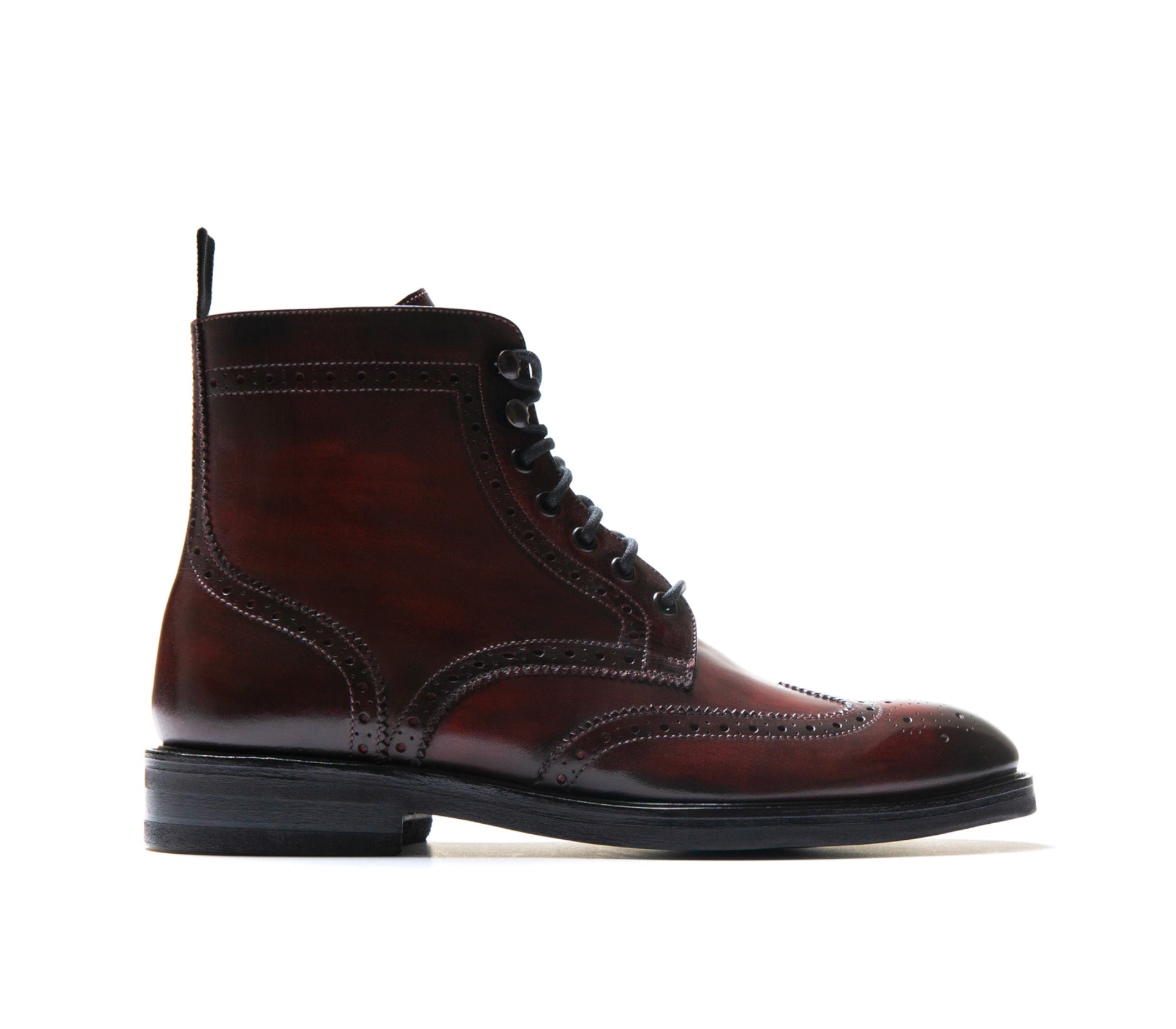 Stivale Brogue Robert - Bordeaux