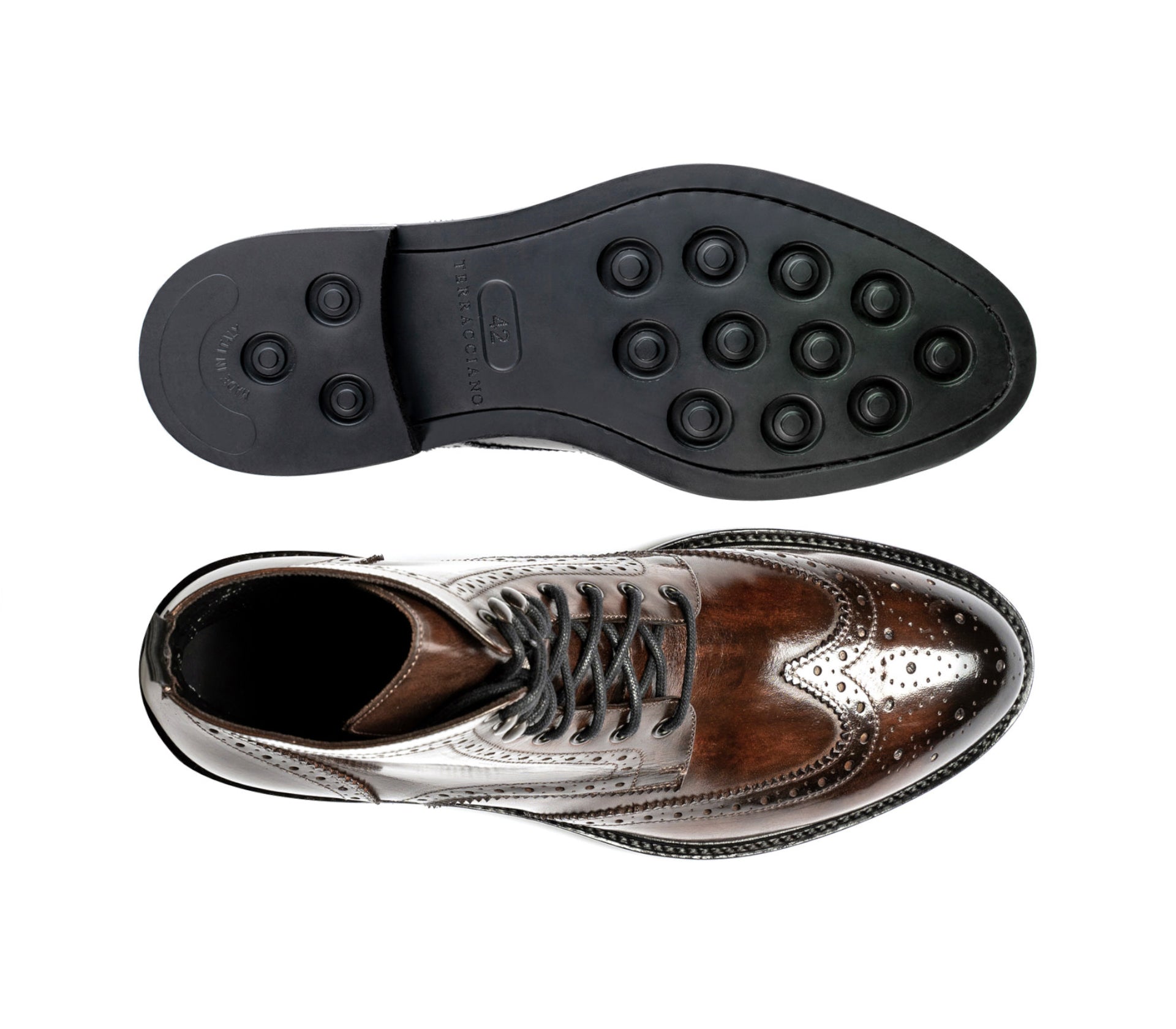 Stivale Brogue Robert - Cacao