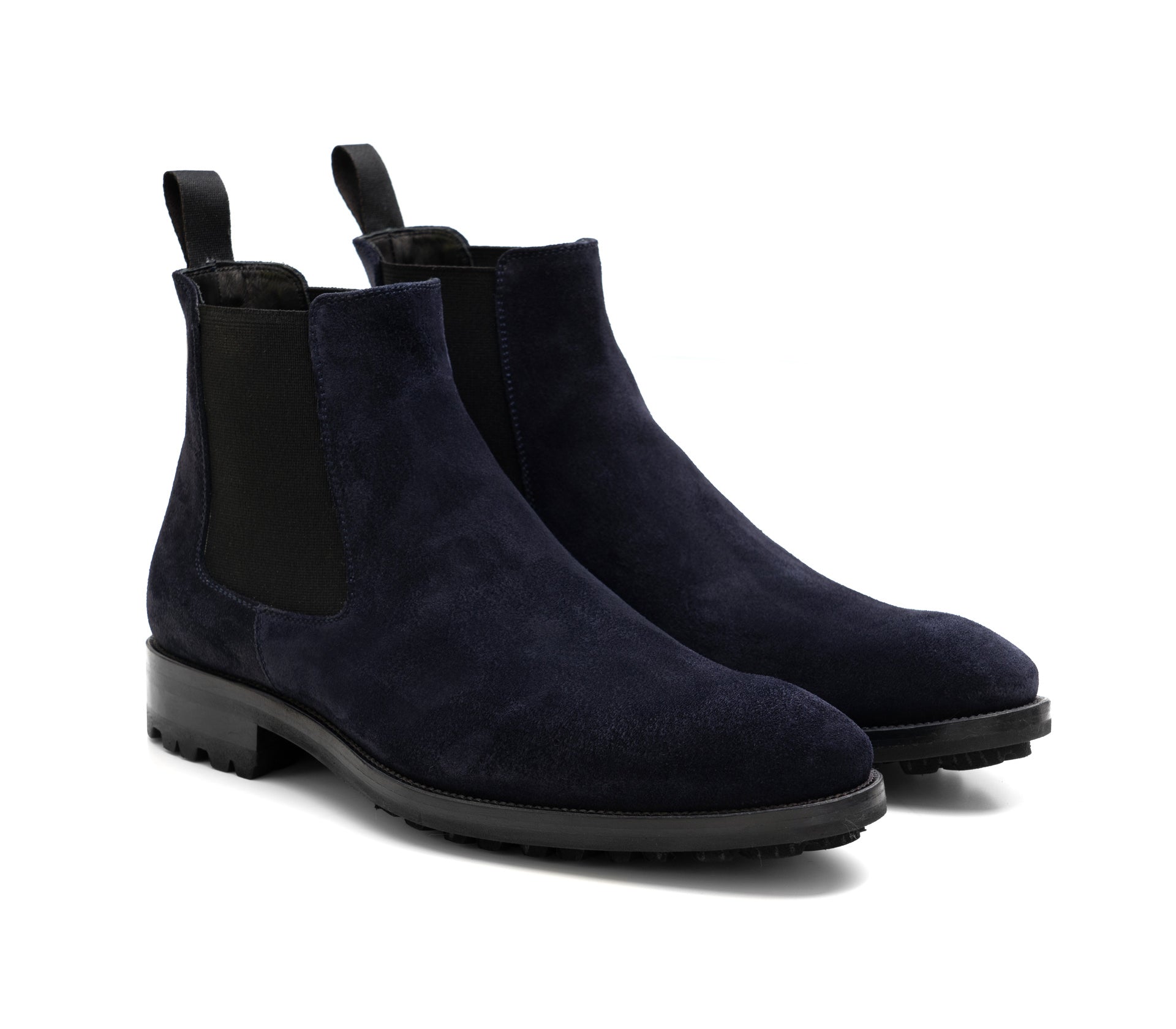 Stivale Chelsea Opera - Camoscio Blu