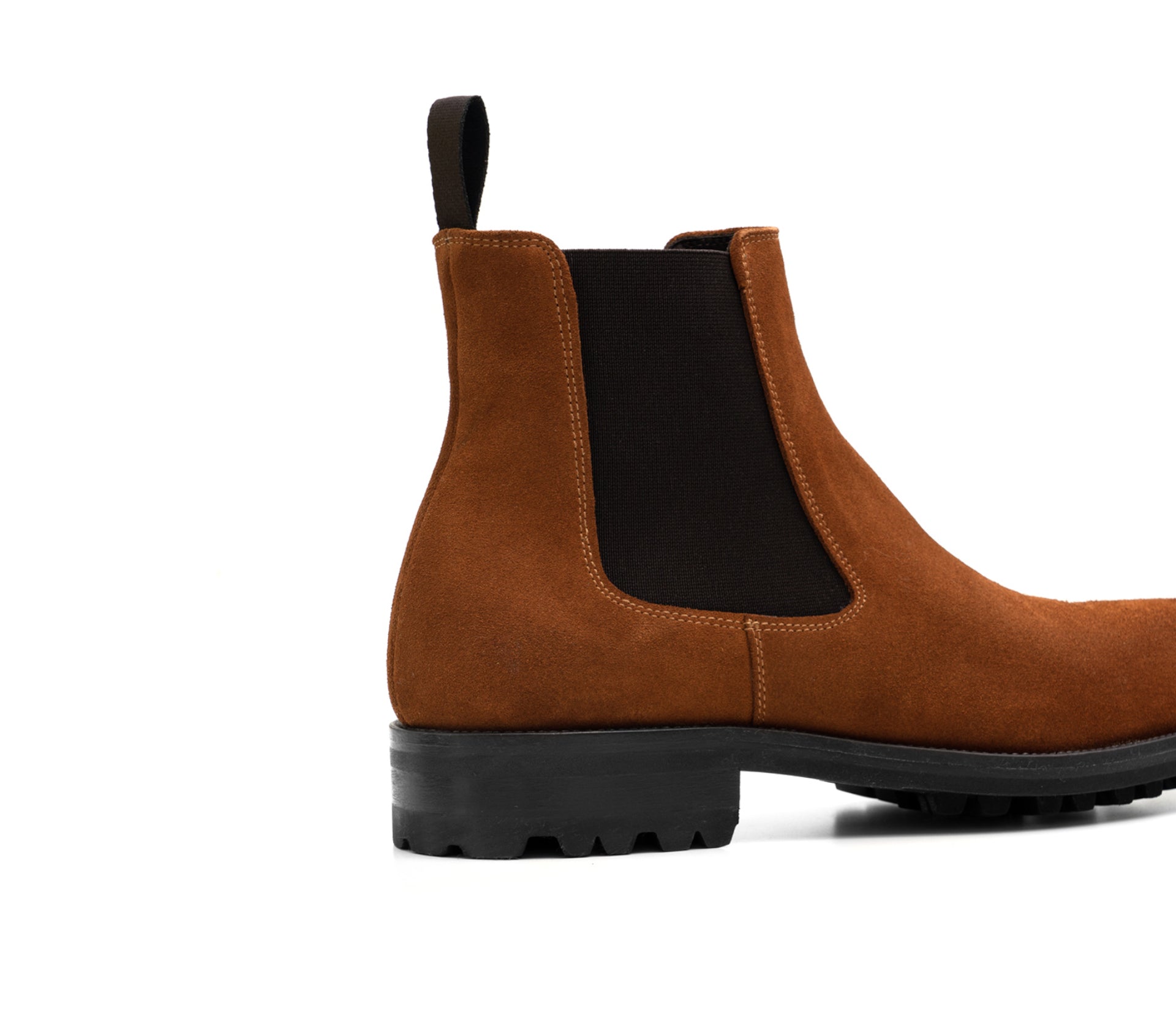 Stivale Chelsea Opera - Camoscio Cognac