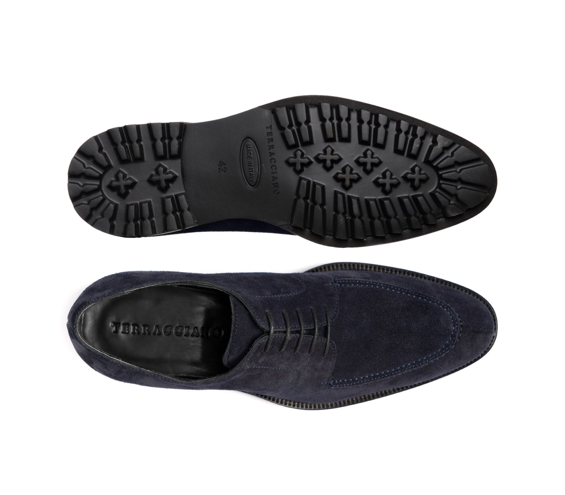 Derby Antoine - Camoscio Blu
