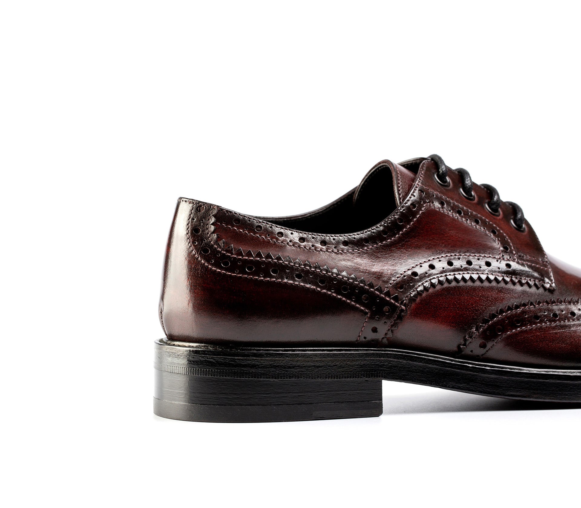 Derby Brogue Joseph - Bordeaux