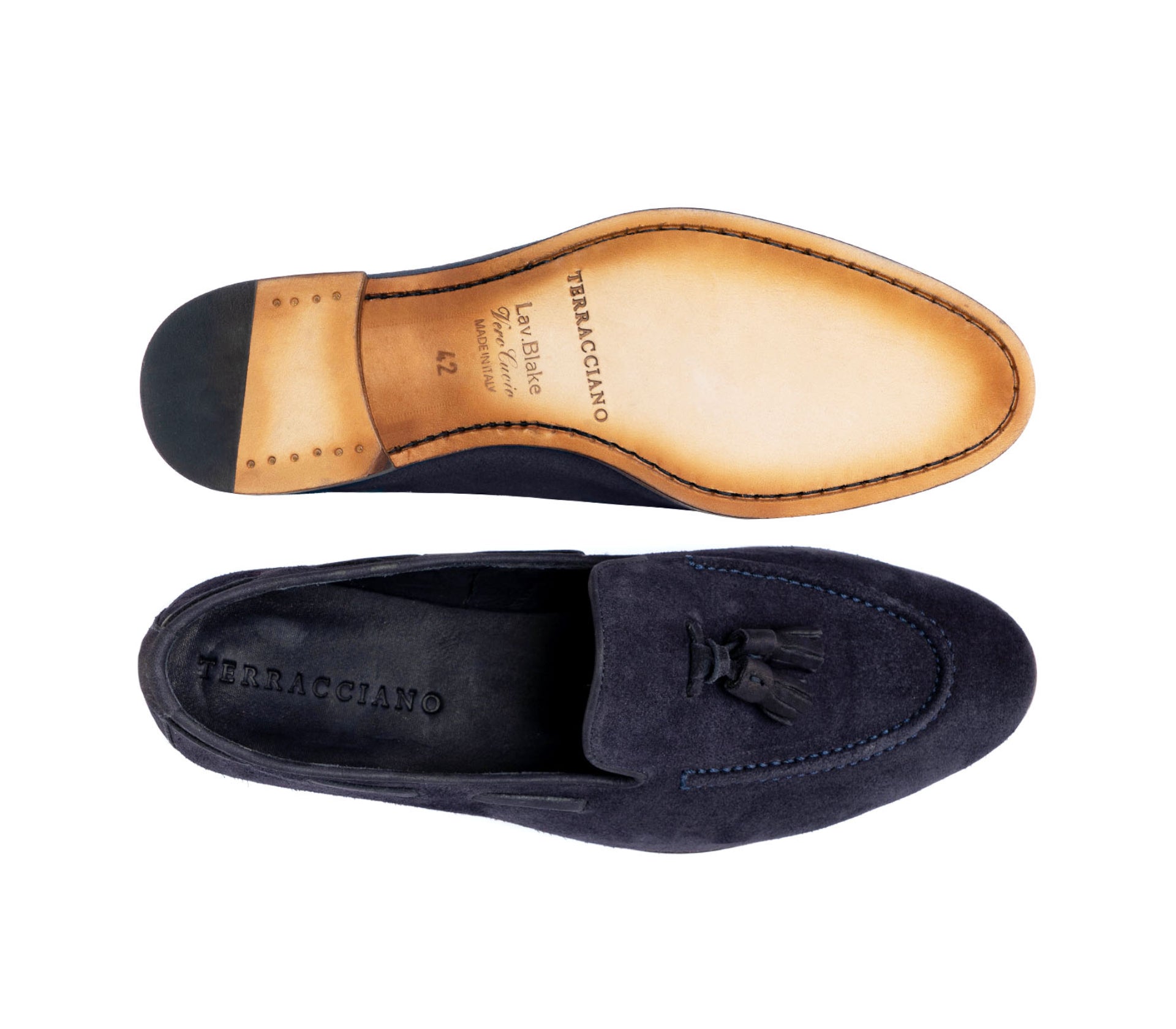 Mocassino nappe Vincent - Camoscio Blu