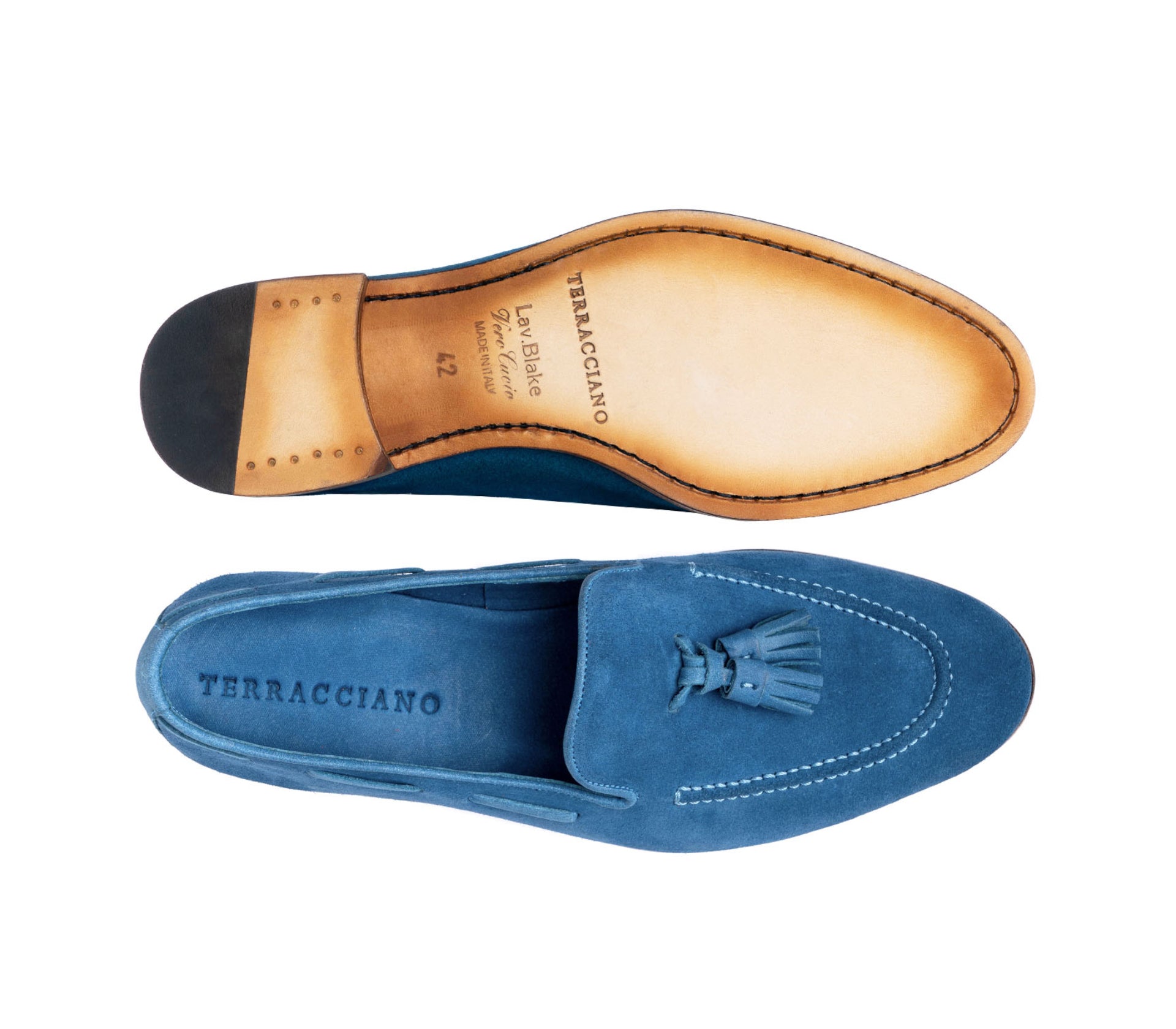 Mocassino nappe Vincent - Camoscio Jeans