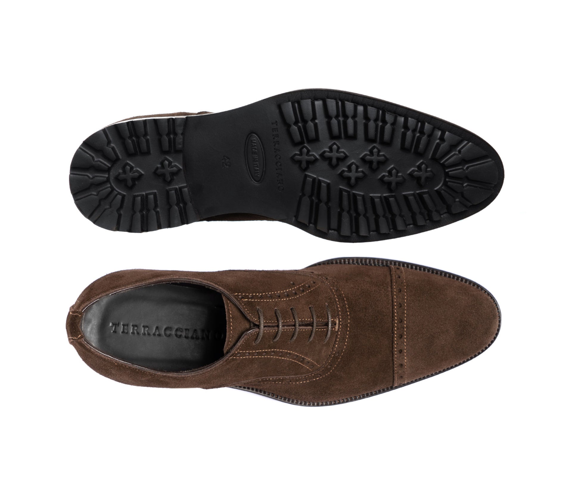 Oxford Paul - Camoscio Cacao