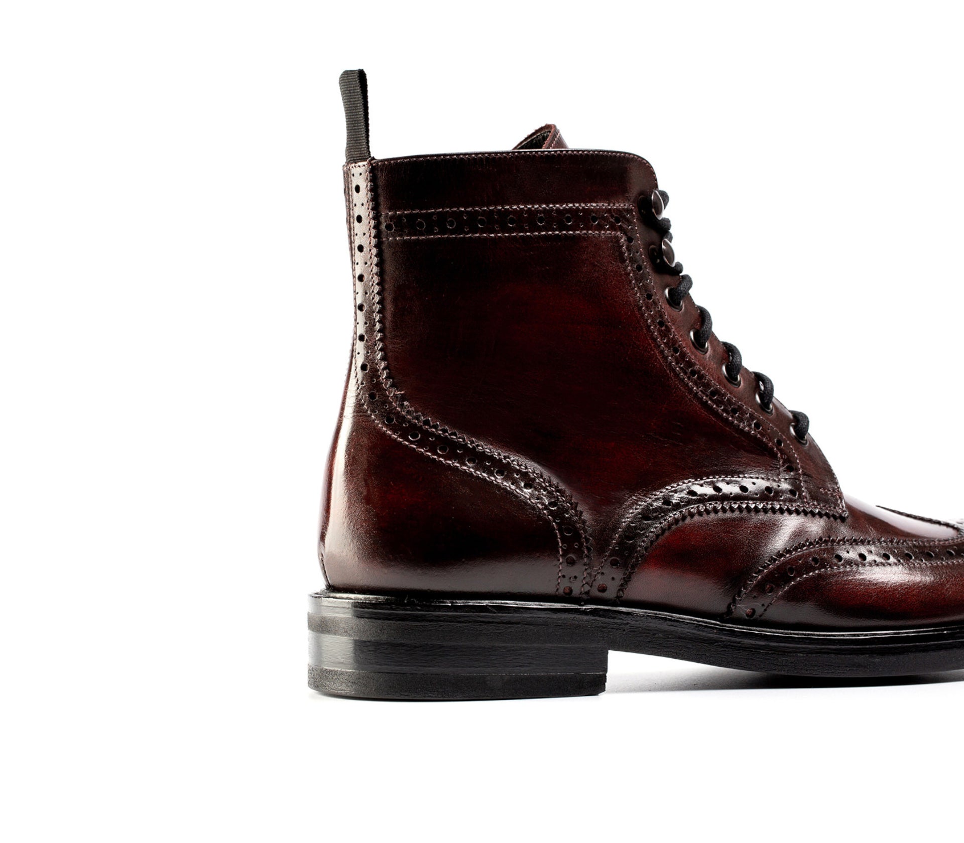 Stivale Brogue Robert - Bordeaux