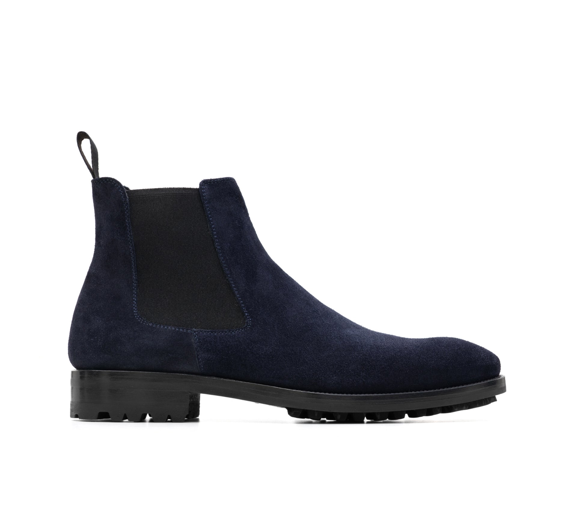 Stivale Chelsea Opera - Camoscio Blu